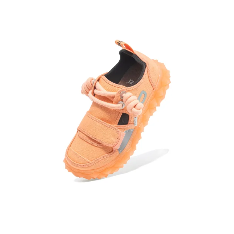 OETZI Ice Man Oz Low Top Athletic Shoes Skateboard Shoes Women's Orange-3