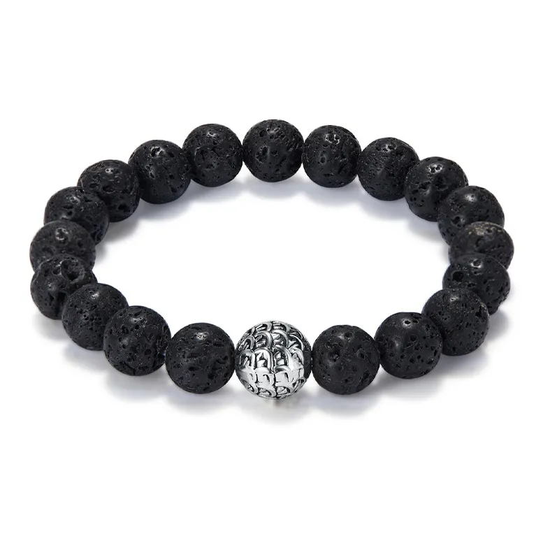 AGOVSKI Volcanic Stone Bracelets Unisex-1