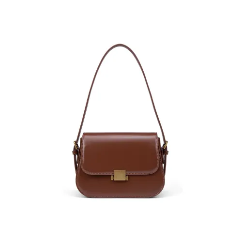 Carksky Shoulder Bags Chestnut Coffee