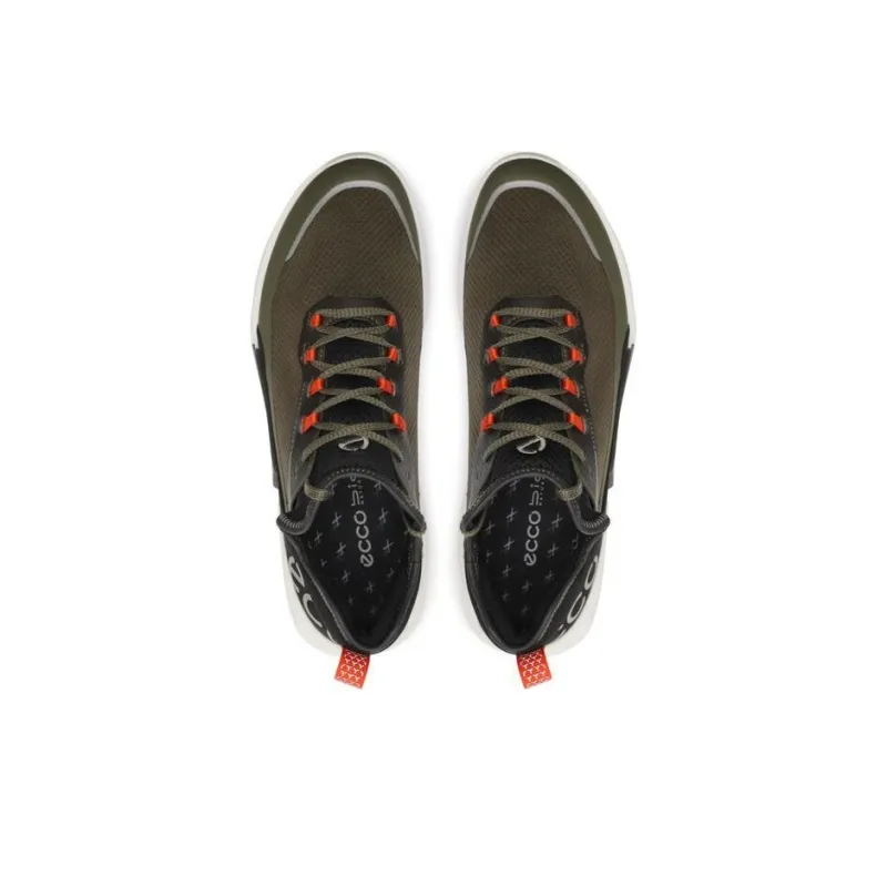 Ecco Low Top Casual Shoes Men's Green-3