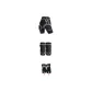 Black Hip Protector Knee Protector Palm Set