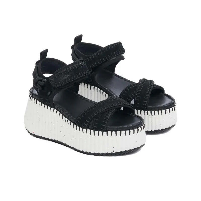 Chloé Nama Platform Sandals Women's-2