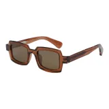 Bright Transparent Tea Brown Frame with Tea Brown Lens