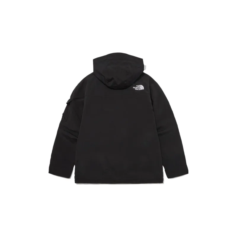 THE NORTH FACE Waterproof And Windproof Windbreaker Coats Unisex Black-1