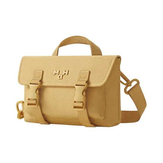MAH Recycled Polyester Handbag, Shoulder Bag, Crossbody Bag Regular Unisex Yellow-1