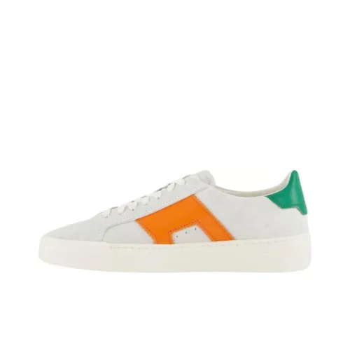 Santoni Skateboard Shoes Men Low-Top White