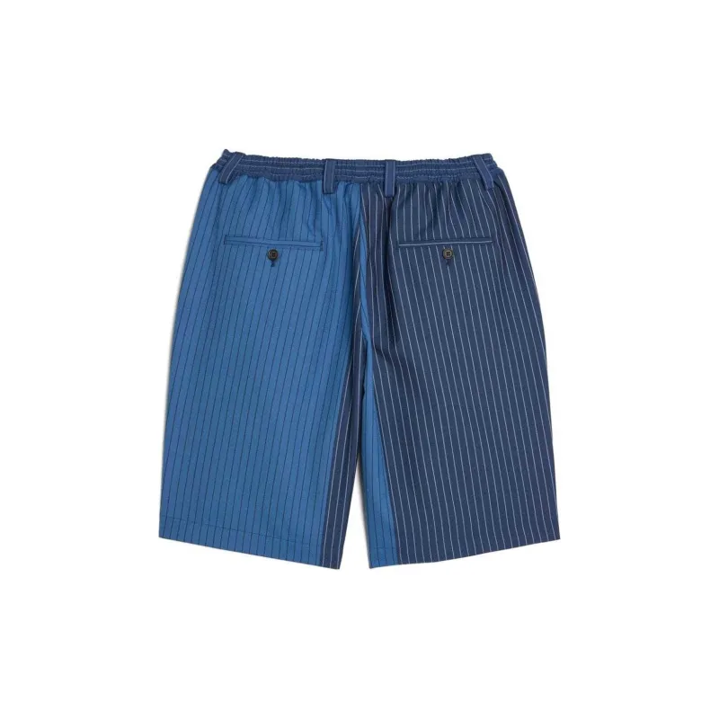 MARNI Loose Fit Stripped Drawstring Bermuda Pant-1