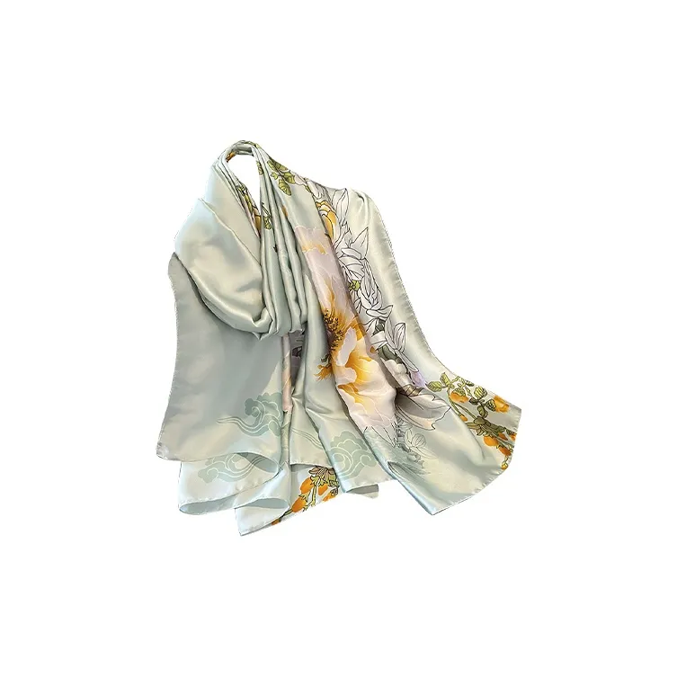Narandu Polyester Shawls Women's Pink/Teal-3