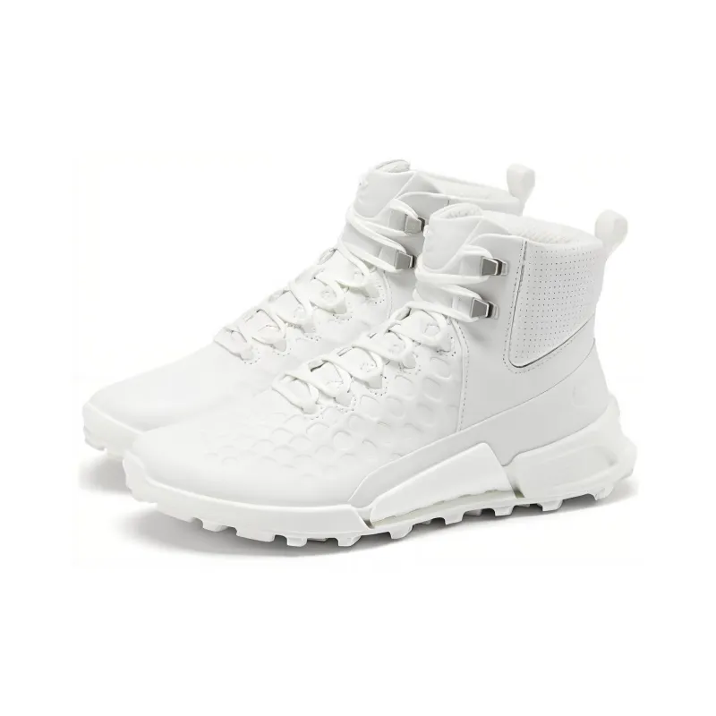 Ecco Step 2.1 Series High Top Casual Shoes Women's White-3
