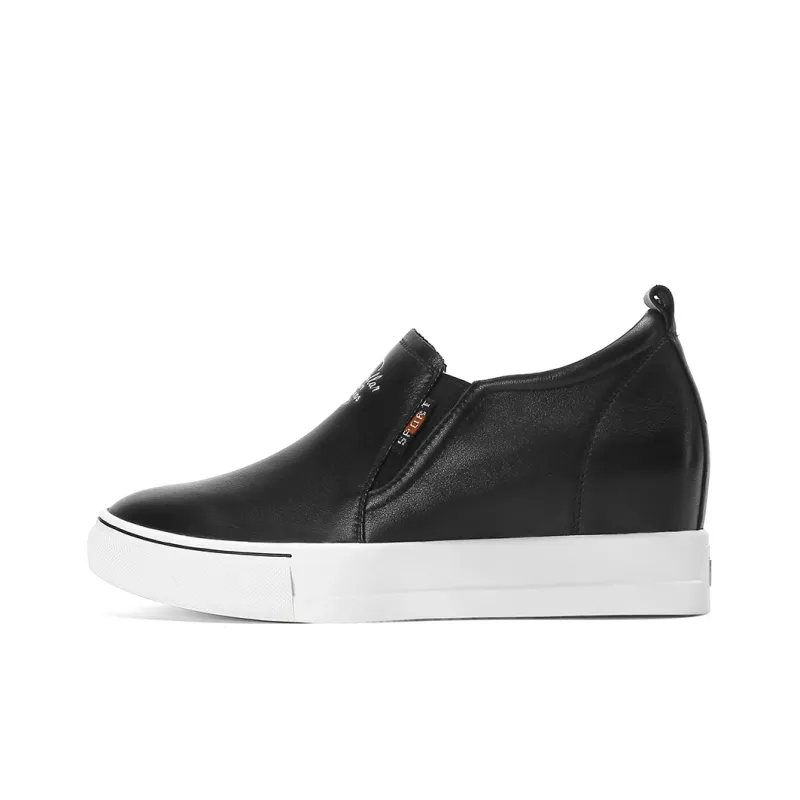 VEDULLAR Wear-Resistant Low-Top Loafers Women's-5