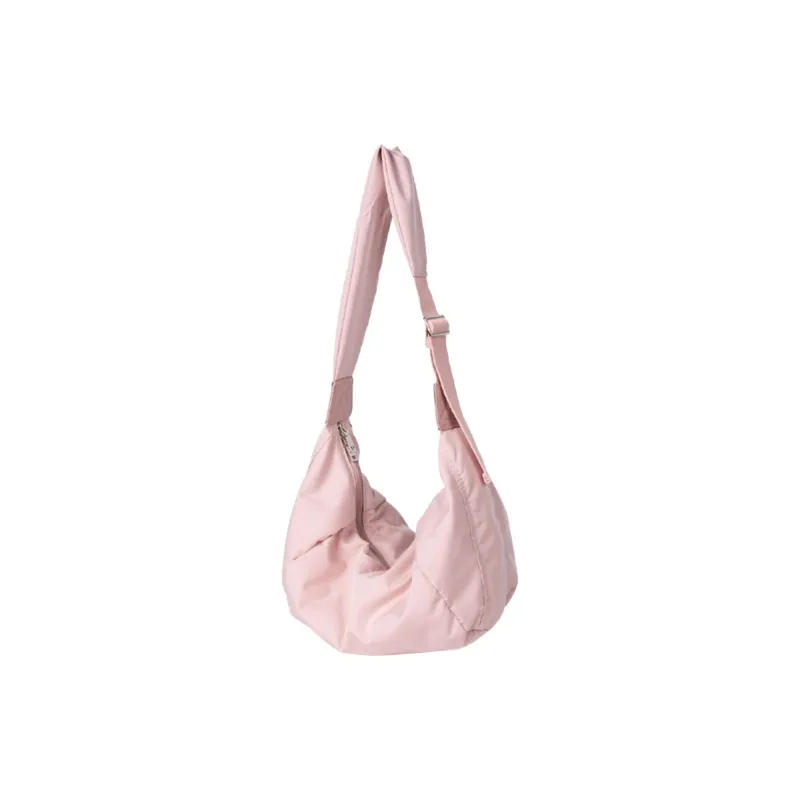 HAWA Nylon Crossbody Bag Unisex Pink/Blue/Apricot-0