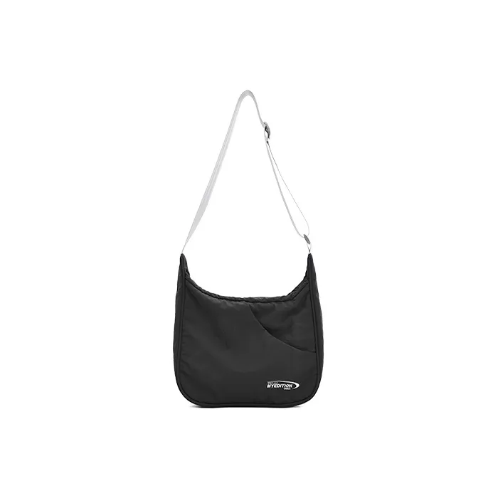MYEDITION 6L Shoulder Bag, Crossbody Bag, Outdoor Bag Nylon Black/Brick Red/Light Blue Unisex-0