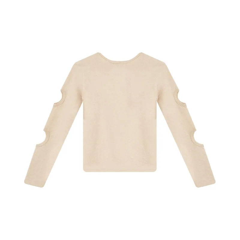 Sandy Liang T Shirt Women's Beige-1