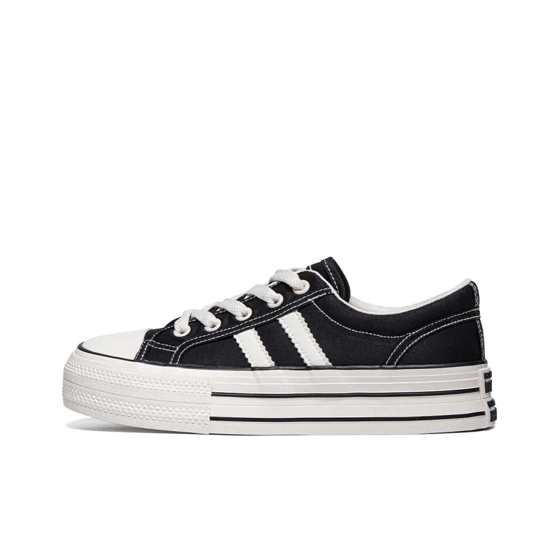 RENBEN Durable Lightweight And Breathable Low-Top Canvas Shoes Women's-0