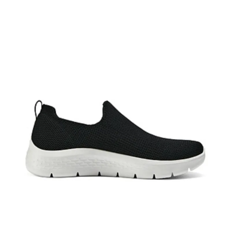Skechers Shock Absorbers With Slip Resistant Features Low Top Casual Shoes Women's Black White-1