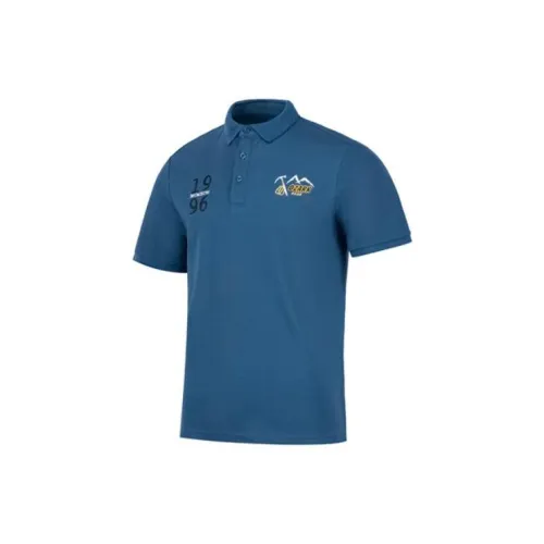 OZARK GEAR Polo Shirts Men Mediterranean Blue