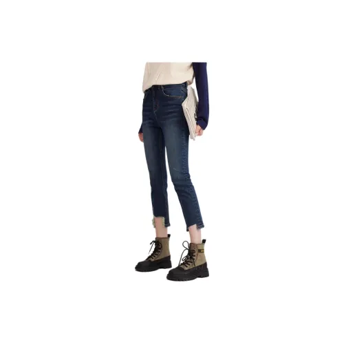 Asuka and new sake Jeans Women's Cobalt Blue