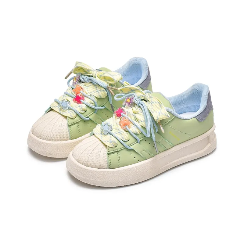CHERRY&KALIKA Waterproof And Wear resistant Low Top Skateboard Shoes Women's-15