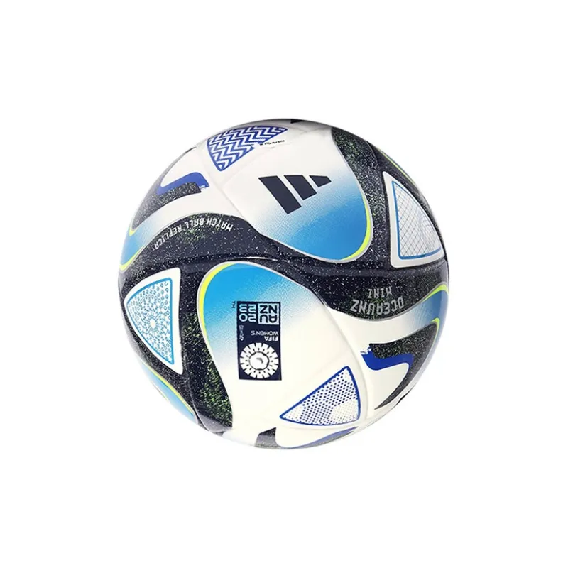 Adidas Size 1 Soccer TPU Seamless Thermal bonding Unisex White Blue-4