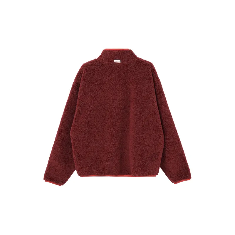 Nike FW23 Velvet-feel Coat Men's Red Team-2