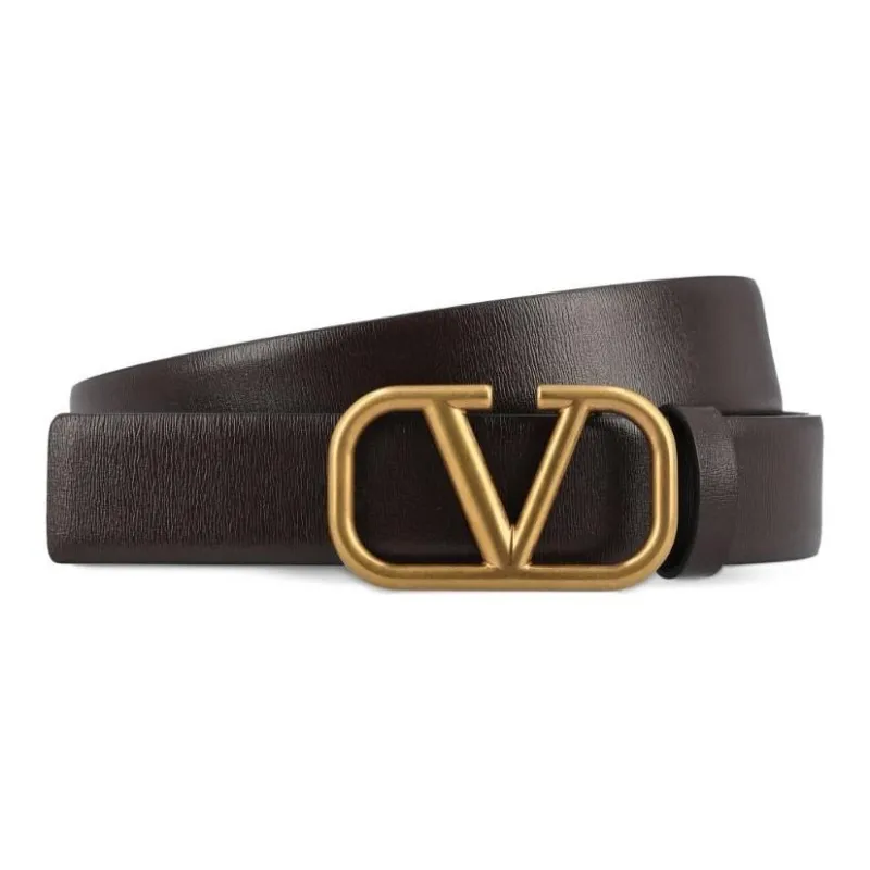Valentino VLogo Signature Buckled Belt-0