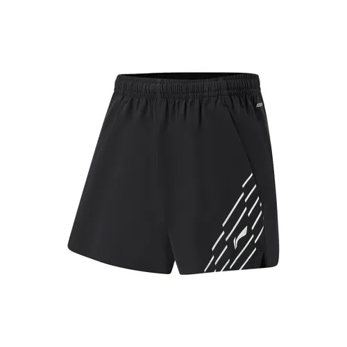 LINING Table Tennis Series Casual Shorts Unisex Black