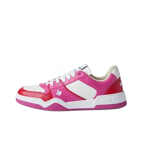 DSQUARED 2 Skateboard Shoes Women's Low-Top Pink