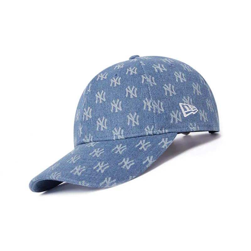 New Era Cotton Baseball Caps Women's Blue-2