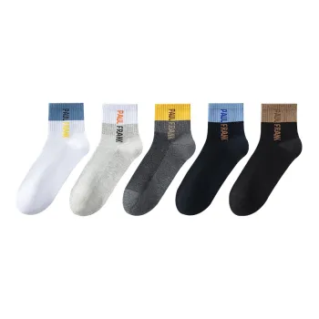 PAUL FRANK Mid-Calf Socks Men's 5 Pack