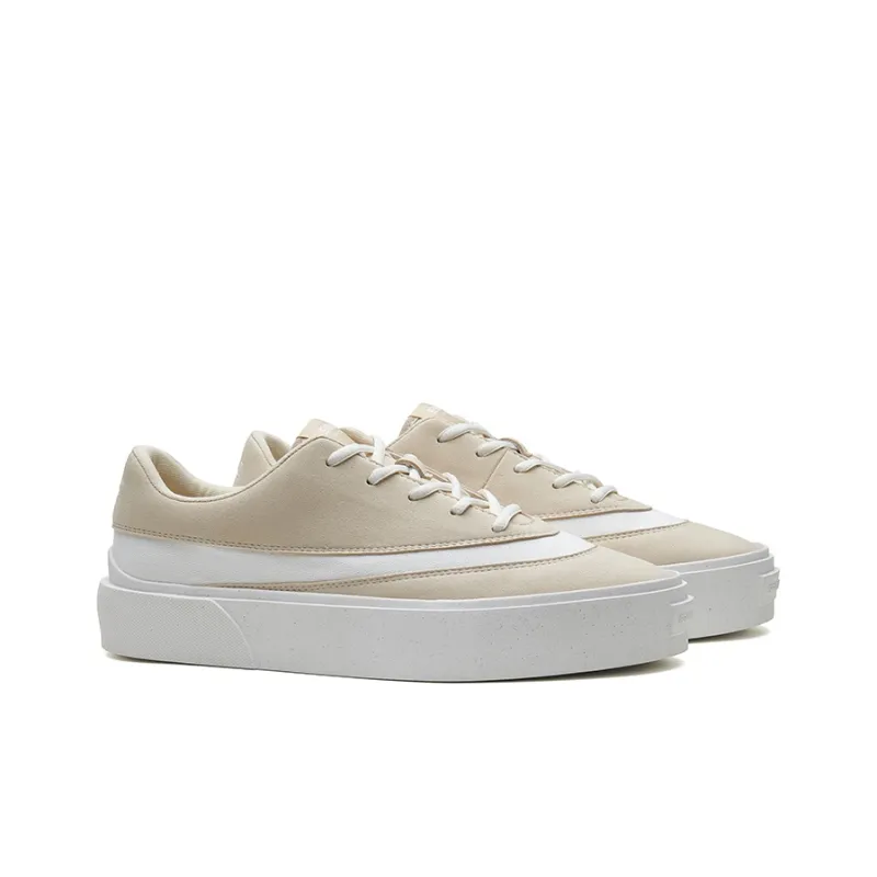 EQLZ EQUALIZER Fault 24Lo Wear resistant And Lightweight Low Top Skateboard Shoes Unisex Desert Gray-1