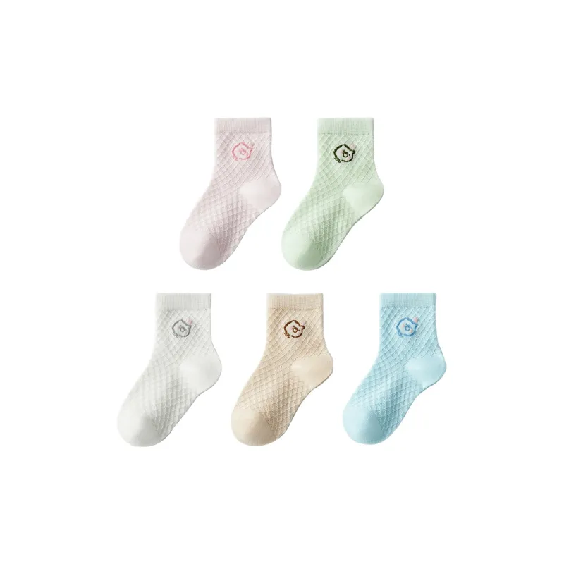 MIIOW Teenagers Crew Socks Women's 5 Pack-0