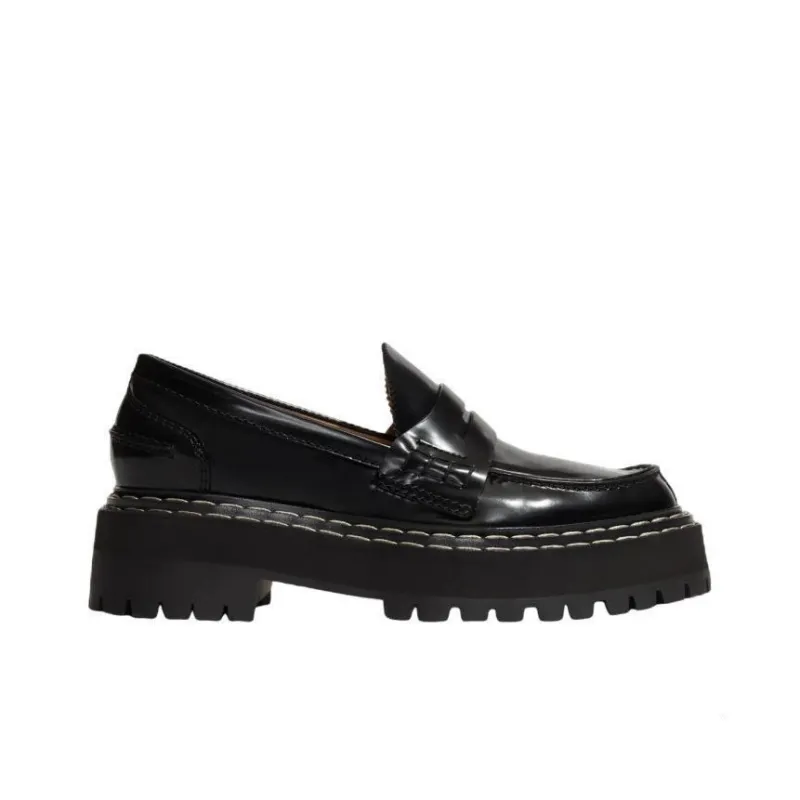 PROENZA SCHOULER Lug-sole Leather Loafers-1