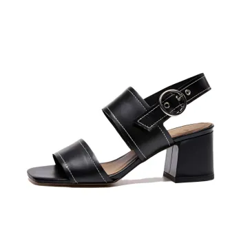 FLATTERED Odina Strap Sandals 5.5cm Women's Black