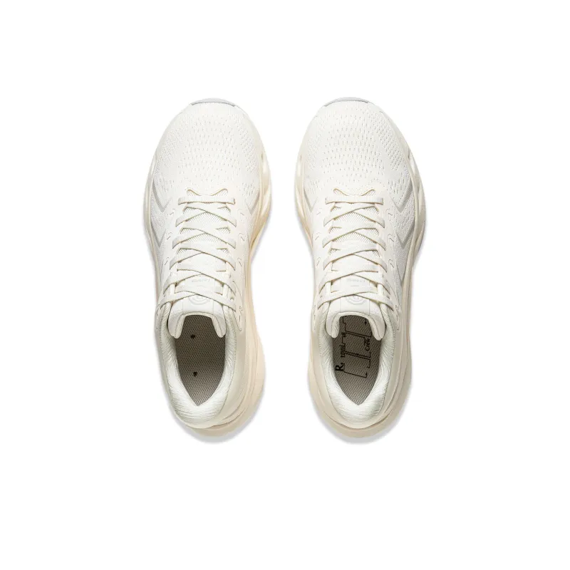 LiNing Cushioning Wear Resistant Low Top Running Shoes Men's Ecru-3
