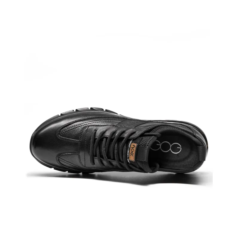 GOG Low Top Casual Shoes Men's Black-3