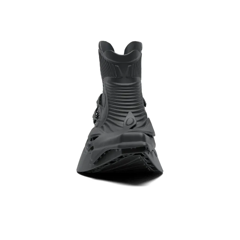 Scry Casual Shoes Unisex High Top Black-3
