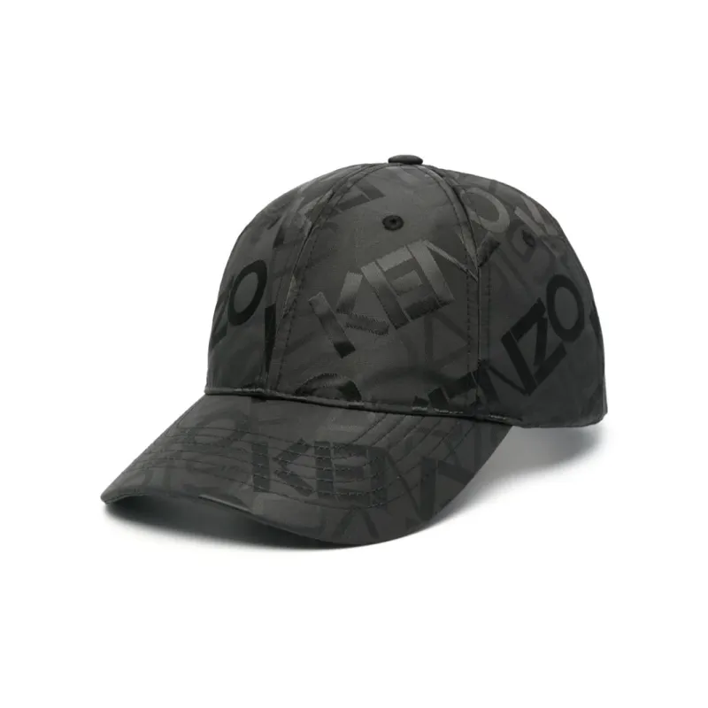 KENZO KENZOgram Jacquard Basebball Cap-0