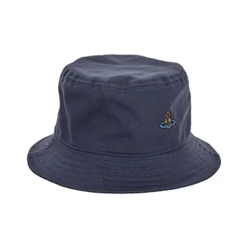 Vivienne Westwood Orb-embroidered Canvas Bucket Hat