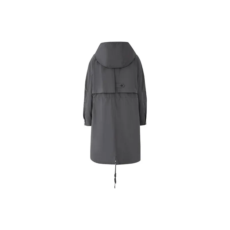 Elva' Island Coats Women's Gray-1