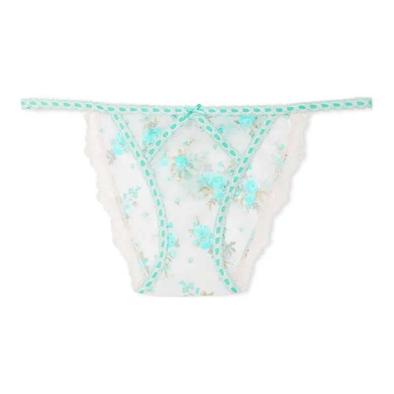 VICTORIA'S SECRET Underpants Women's 1 Pack White Floral Print-0