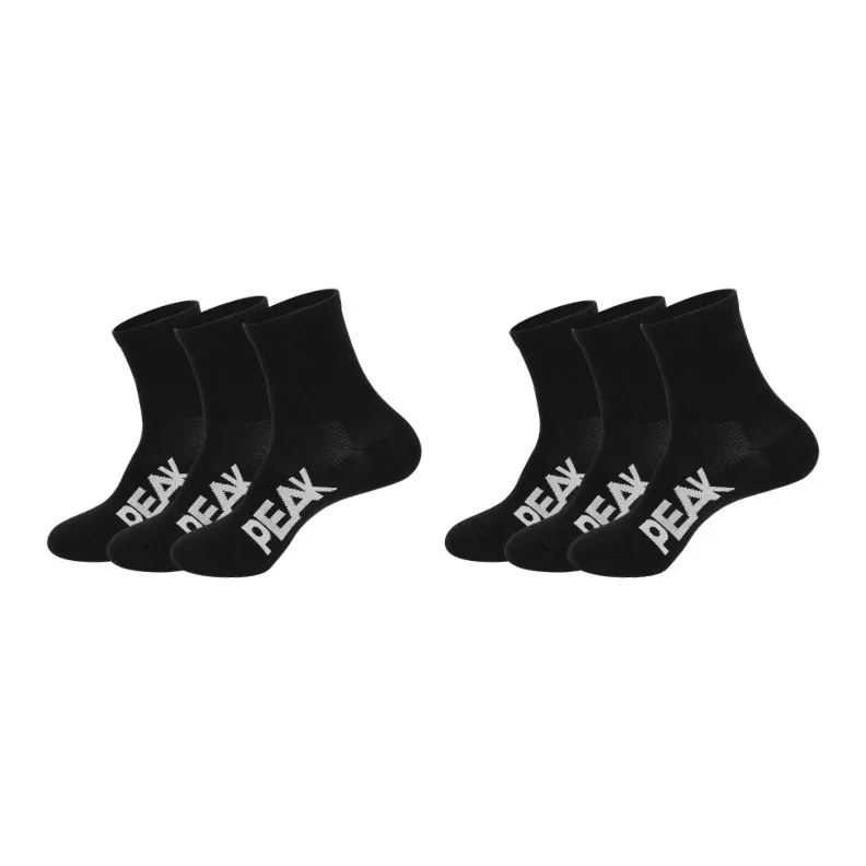 PEAK Basketball Socks Unisex 6 Pack-3