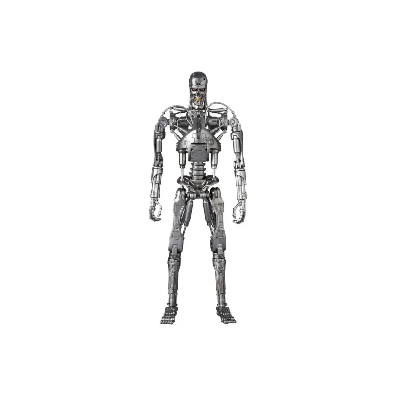 Medicom Toy MAFEX Collection No.206 Mechanical Endoskeleton Terminator 2 Ver. Gray Soldier Action Figures 16cm-0