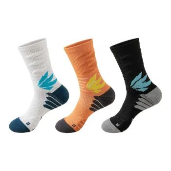 B&C.Room Basketball Socks Men's 3 Pack