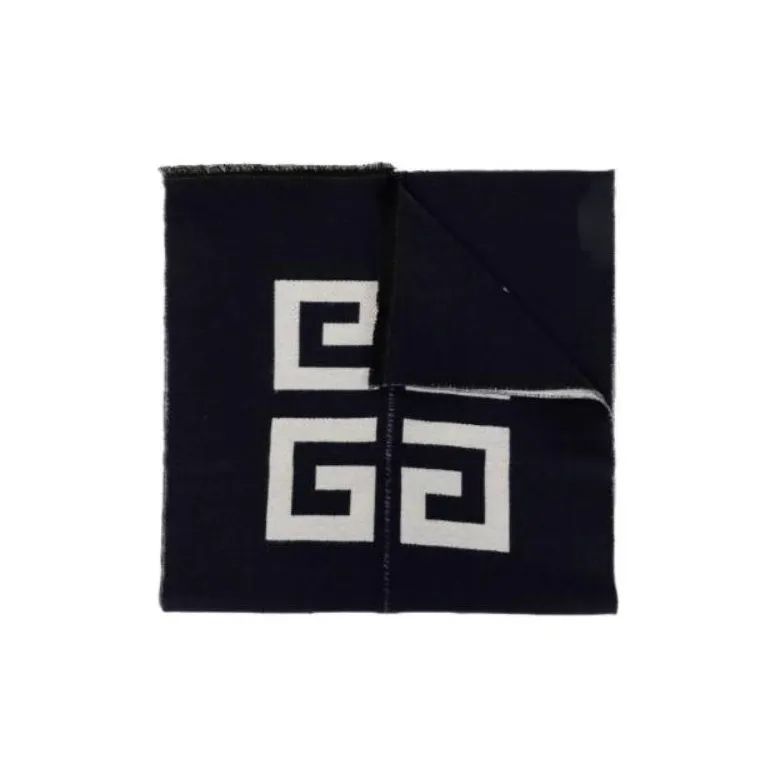 Givenchy Split Logo Scarf-0