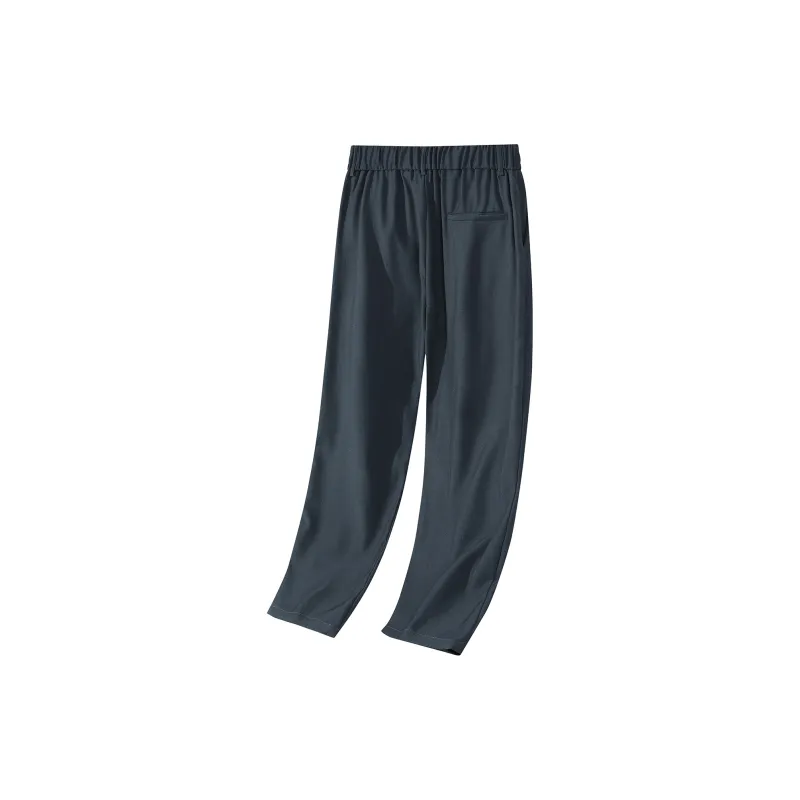 TEN MIRO Casual Pants Unisex Black-5