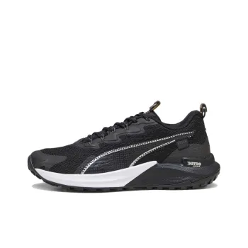 PUMA Fast-Trac Nitro Cushioning Anti-Slip And Wear-Resistant Low-Top Running Shoes Women's Black White