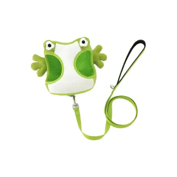UFBemo Leashes, Summer Solstice Frog Chest And Back Charm