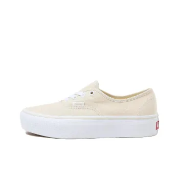 Vans Authentic Durable Breathable Low-Top Canvas Shoes Unisex Light Yellow