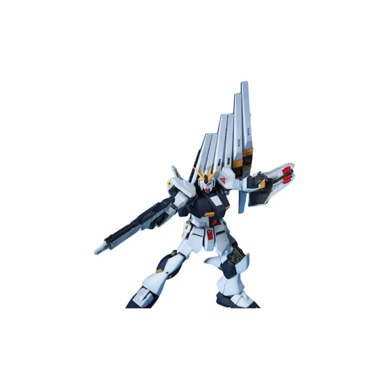 BANDAI HGUC 086 Nu Gundam Mobile Suit Gundam, Xia Yu's Rise Model Kits 14cm-5