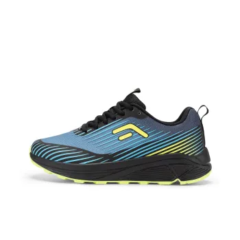Fitville Cushioned Wear-Resistant Slip-Resistant Low-Top Running Shoes Men's Blue Plus Size Men's Shoes